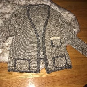 Bishop + Young Gold Cardigan